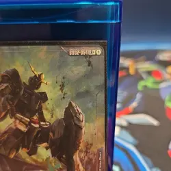 Bandai Gundam War TCG Gundam Barbatos 1st Form LR+ Foil Unit Card GD02-054 - Image 2