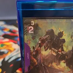 Bandai Gundam War TCG Gundam Barbatos 1st Form LR+ Foil Unit Card GD02-054 - Image 3