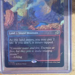 Magic: The Gathering Steam Vents Foil Land 2 Cards #348 Raoul Vitale 2026 - Image 3