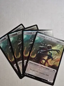 MTG Modern Horizons 3 Eldrazi Spawn x4 NM Token - Image 1