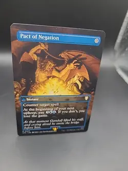 Pact of Negation #523 - Lord of the Rings - Magic the Gathering MTG Regular - Image 2