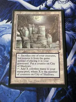 City of Shadows * THE DARK * LP/NM * Magic the Gathering MtG - Image 1