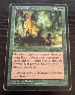 Natural Order - Visions Magic the Gathering MTG - Image 1
