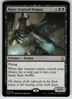 Rune-Scarred Demon Normal R Foundations 184 NM - Image 1