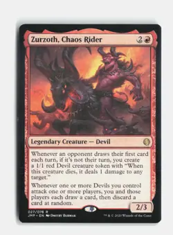 Zurzoth, Chaos Rider 27 Jumpstart MTG NM - Image 1