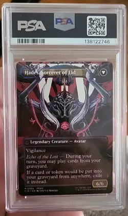 Magic: The Gathering 2025 Final Fantasy Emet-selch/hades Borderless Psa 10 - Image 2