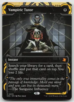 Vampiric Tutor M Secrets of Strixhaven: Mystical Archive 35 NM - Image 1