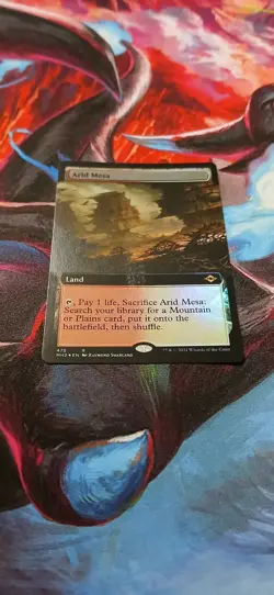 Magic: The Gathering Arid Mesa Rare Extended Art Foil #475 Modern Horizons 2 Eng - Image 4