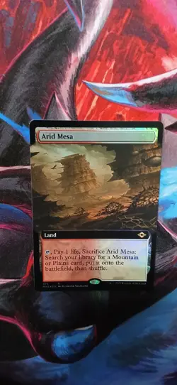 Magic: The Gathering Arid Mesa Rare Extended Art Foil #475 Modern Horizons 2 Eng - Image 5