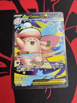 Mega Clefable ex 103/088 Ultra Rare Perfect Order Pokemon Near Mint - Image 1