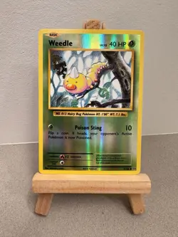 Weedle 5/108 XY - Evolutions Reverse Holo Pokemon - MINT - Image 1