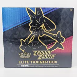 Pokemon Trading Card Game - Crown Zenith Elite Trainer Box - NEW FACTORY SEALED - Image 1