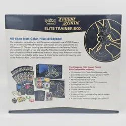 Pokemon Trading Card Game - Crown Zenith Elite Trainer Box - NEW FACTORY SEALED - Image 2