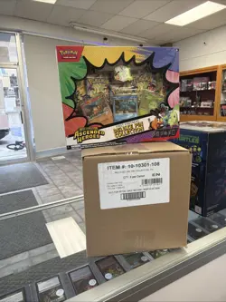 Pokemon Ascended Heroes DELUXE PIN COLLECTION CASE Factory Sealed 6 ct - Image 2