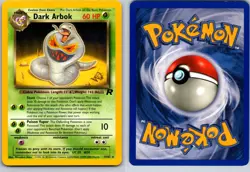 DARK ARBOK [W STAMPED] 19/82 PR WOTC PROMO POKEMON CARD TCG DMG (CREASE TOP R) - Image 1