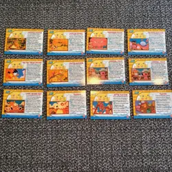 1999 Topps Pokemon Pikachu's Vacation Movie Animation Trading Card Lot of 12 - Image 4