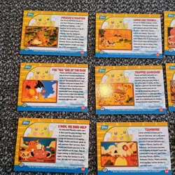 1999 Topps Pokemon Pikachu's Vacation Movie Animation Trading Card Lot of 12 - Image 5