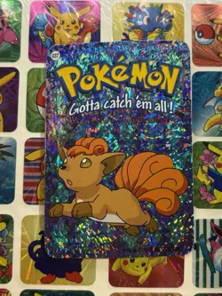 Pokemon 151 Vintage Pocket Monsters Vending HOLO Prism Sticker 2000 Nintendo - Image 2