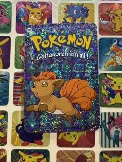 Pokemon 151 Vintage Pocket Monsters Vending HOLO Prism Sticker 2000 Nintendo - Image 3