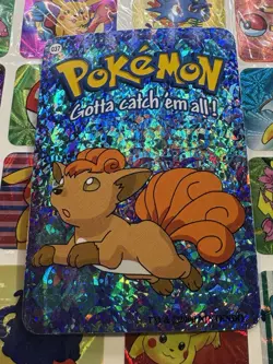 Pokemon 151 Vintage Pocket Monsters Vending HOLO Prism Sticker 2000 Nintendo - Image 4