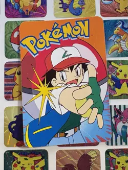 Pokemon 151 Vintage Pocket Monsters Vending HOLO Prism Sticker 2000 Nintendo - Image 5