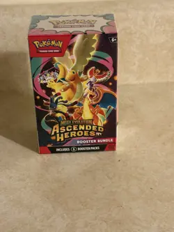 Pokemon Mega Evolution Ascended Hero’s Booster Bundle - Image 1