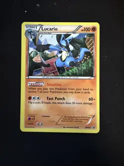 Lucario BW85 PR-BLW Holo Promo BW Black Star Promos Pokemon - Image 1