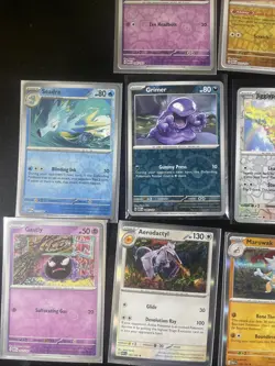 Pokemon Card Lot 40 SV Pokemon 151 Set Cards 5 Holo 12 Reverse 23 Common NM - Image 4