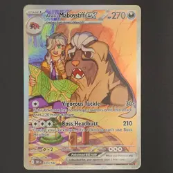 Arven's Mabosstiff ex - 235/182 SV10: Destined Rivals Pokemon NM English - Image 1