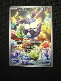 Carbink 242/217 Illustration Rare ME: Ascended Heroes Pokemon Near Mint - Image 1