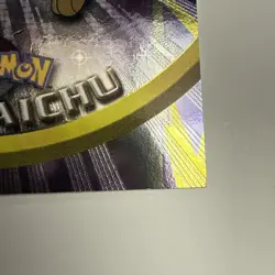 1999 Topps Pokemon TV #26 Raichu Holo Foil Black Logo W/ Rays - LP/NM - Image 4