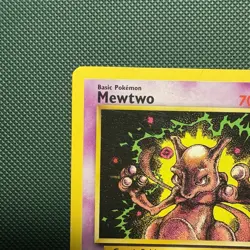 Pokemon Vintage Mewtwo 14/53 Wotc Black Star Promo 2000 - Image 2