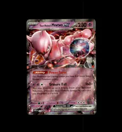 Team Rocket's Mewtwo ex 216 Holo Promo Scarlet & Violet Promo Pokemon Near Mint - Image 1