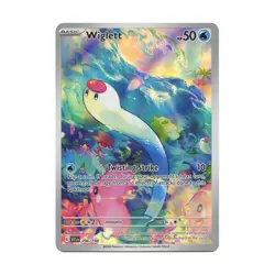 Pokemon SV01: Scarlet & Violet Base Se Wiglett - 206/198 (IR) #206/198 (Ho NM - Image 1