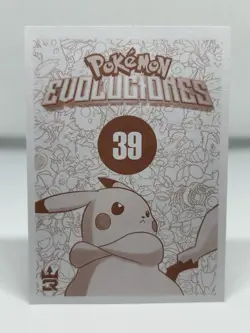 ESPEON STICKER - EVOLUCIONES - POKEMON ( PSA , CGC , BGS , TAG , TCG ) - Image 2