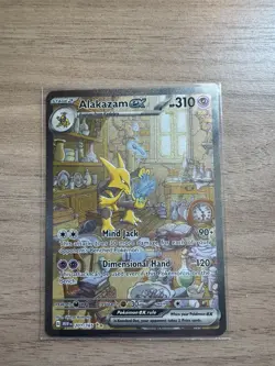 Pokemon Alakazam ex 201/165 Special Illustration Rare Holo Sv151 2023 English - Image 1