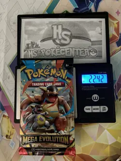 (HEAVY) 22.42g Pokemon TCG Mega Evolution Booster Pack (SEALED)✅ - Image 1