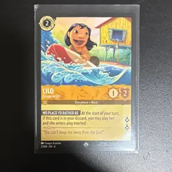 Lilo & Stitch Lilo-Escape Artist Character 2/204 Lorcana TCG Card - Image 1