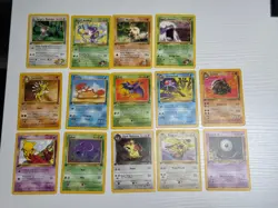 Pokemon TCG: 1st Edition Vintage 14 Card Lot - Image 1