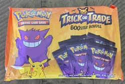 Nintendo Pokemon TCG BOOster Gengar Trick Or Trade Bundle - 120 Cards 820650850783 - Image 1