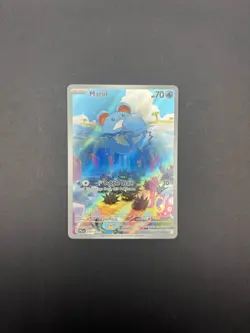 Marill 204/193 Illustration Rare Paldea Evolved NM Pokemon Card IR - Image 1