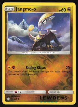 Jangmo-o - 160/236 - Reverse Holo Common - Cosmic Eclipse - Pokemon Card - Image 1