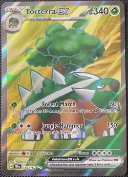 Torterra ex 185/162 SV05: Temporal Forces Holo - Pokemon Card - Image 1