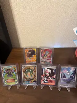 Pokemon White Flare 6 Card IR And Ultra Rare Lot - Image 1