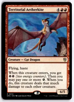 Territorial Aetherkite NM DRC Commander: Aetherdrift MTG - Image 1