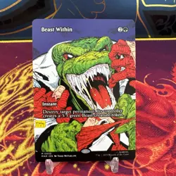 Beast Within 033 (Borderless) Marvel Universe Eternal-Legal Regular - Image 1