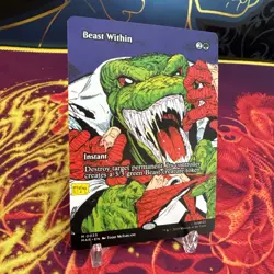 Beast Within 033 (Borderless) Marvel Universe Eternal-Legal Regular - Image 2