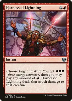 Harnessed Lightning | #117 | KLD | MTG | Regular | LP - Image 1