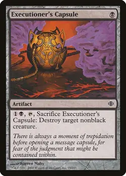 Executioner's Capsule 1x FOIL MtG FOIL Shards of Alara PLAYED - Image 1