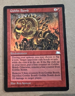 Goblin Bomb - Weatherlight - MTG - Magic the Gathering - Image 2